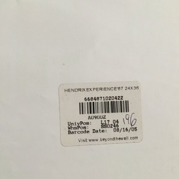 JIMI HENDRIX EXPERIENCE Poster London 1967 Henry Diltz Photo 24x36 Licensed - Picture 2 of 4